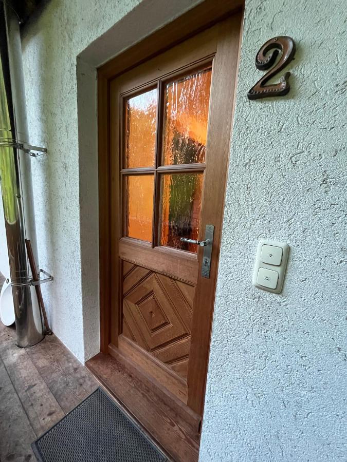 Haus Am Wald -Fewo 2 Marktschellenberg Exteriör bild