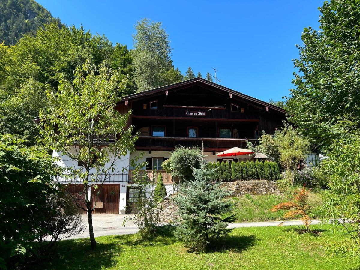 Haus Am Wald -Fewo 2 Marktschellenberg Exteriör bild