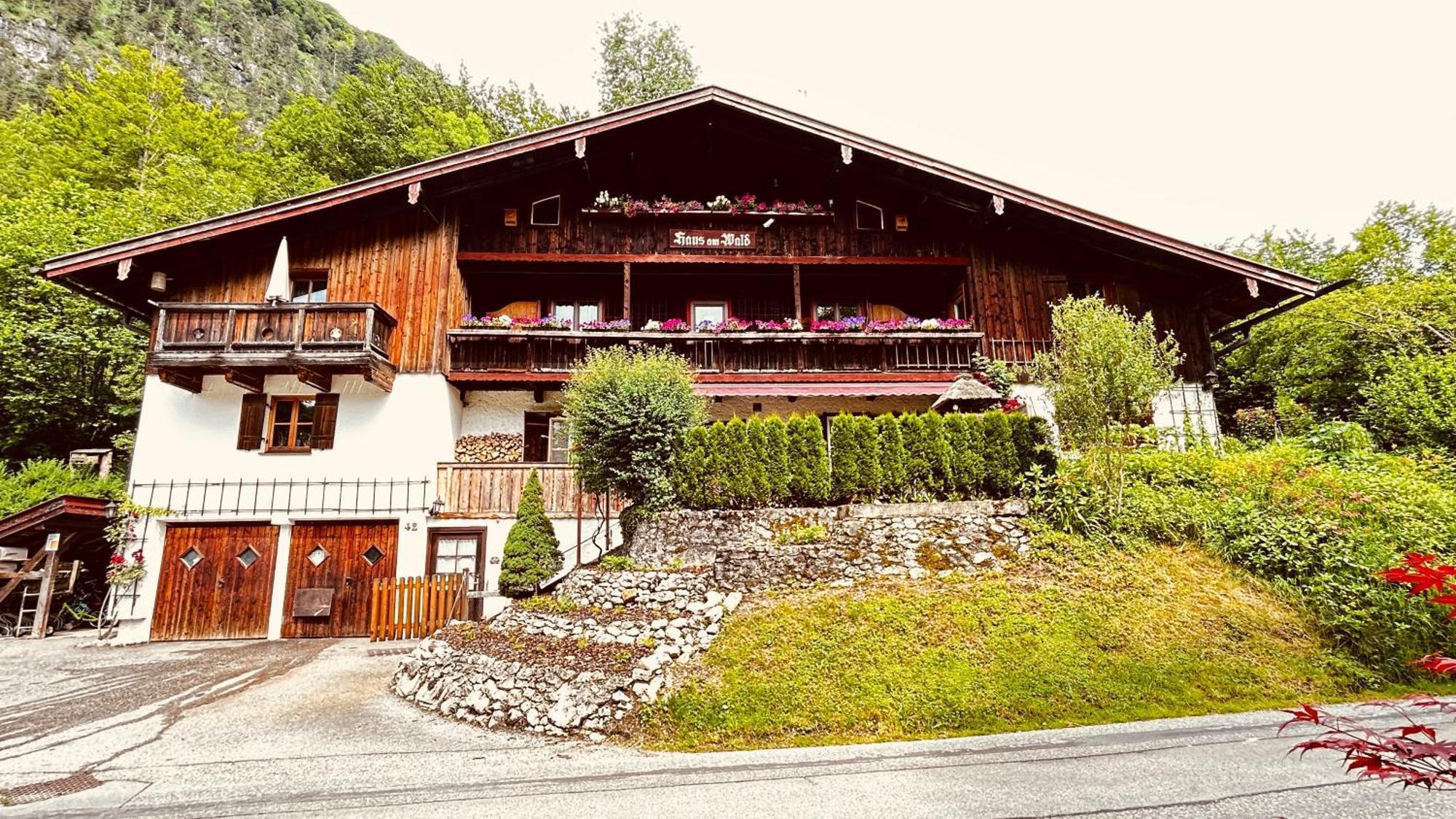 Haus Am Wald -Fewo 2 Marktschellenberg Exteriör bild